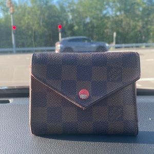 Louis Vuitton Victorine Damier Ebene Wallet